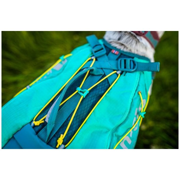 Non-stop dogwear Trail Light Dog Backpack Teal