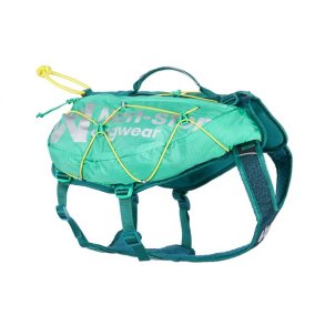 Non-stop dogwear Trail Light Dog Backpack Teal