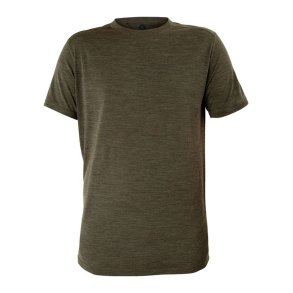 Nordhunt Dothan Merino T-Shirt Green Melange