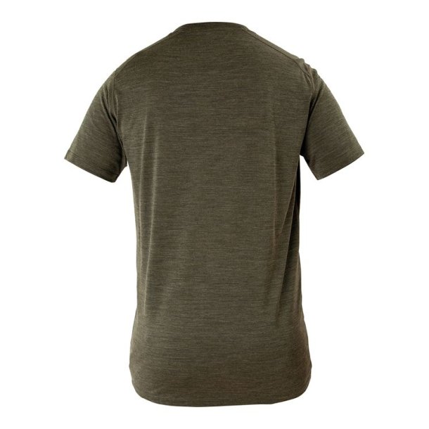 Nordhunt Dothan Merino T-Shirt Green Melange