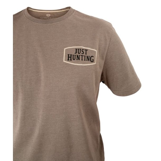 Nordhunt Just Hunting T-Shirt Khaki