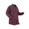 Nordhunt Nebraska Flannel Skjorte Navy / Red