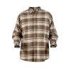 Nordhunt Oklahoma Flannel Skjorte Beige / Blue