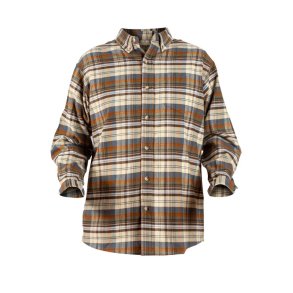Nordhunt Oklahoma Flannel Skjorte Beige / Blue