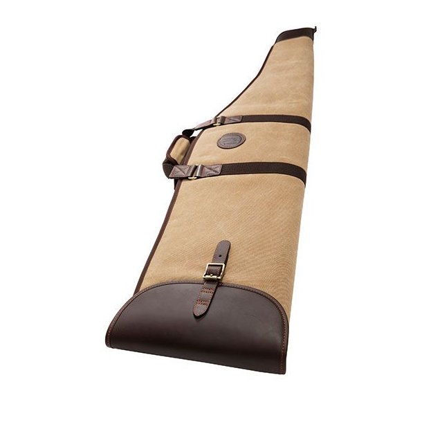 Nordhunt Riffelfoderal Canvas/Lder Safari 132cm
