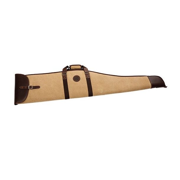 Nordhunt Riffelfoderal Canvas/Lder Safari 132cm