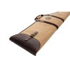 Nordhunt Riffelfoderal Canvas/Lder Safari 132cm