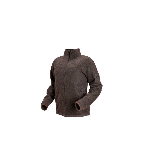 Nordhunt Shamrock Wool Cardigan Brown