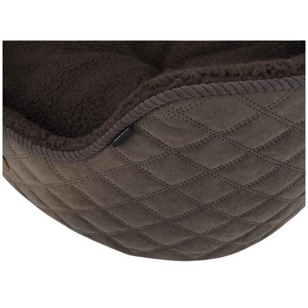 Nordic Paws Jagt Fleece Hundeseng Brun