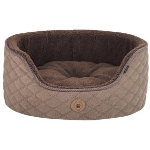 Nordic Paws Jagt Fleece Hundeseng Brun