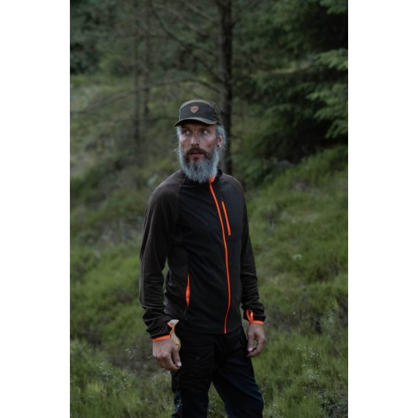Northern hunting Anker Fleece Underwear Top Brown