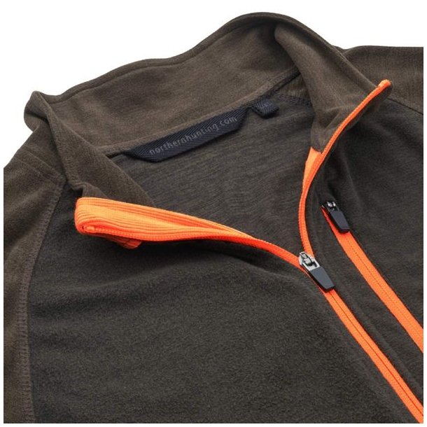 Northern hunting Anker Fleece Underwear Top Brown