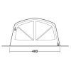 Outwell Boston 6 Air TC 6 Pers. Telt Brown