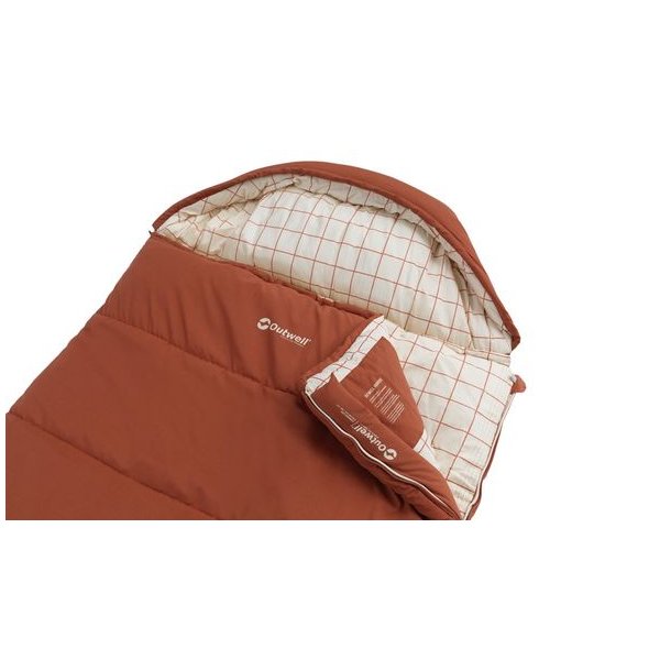 Outwell Camper Lux - Right zipper Sovepose Red