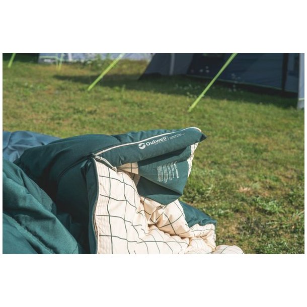 Outwell Camper Prime - Left zipper Sovepose Green