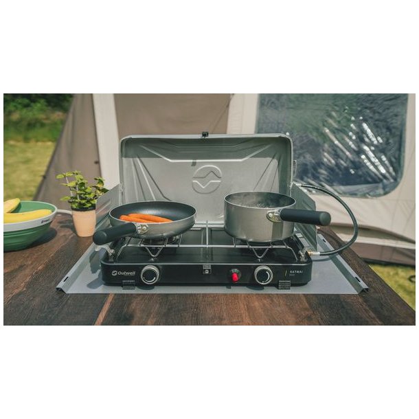 Outwell Katmai Duo Gasblus Rustfrit st�l
