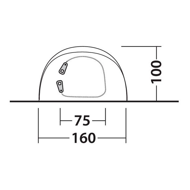 Outwell Nexion 2 Pers. Telt Ocean