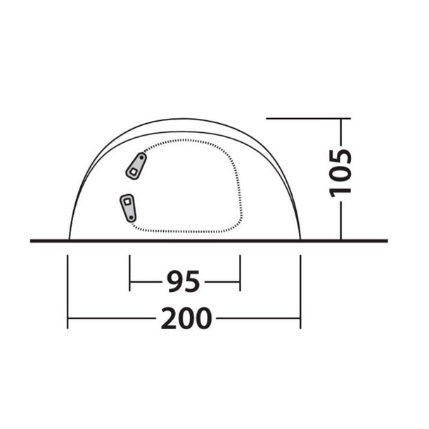 Outwell Nexion 3 Pers. Telt Forrest