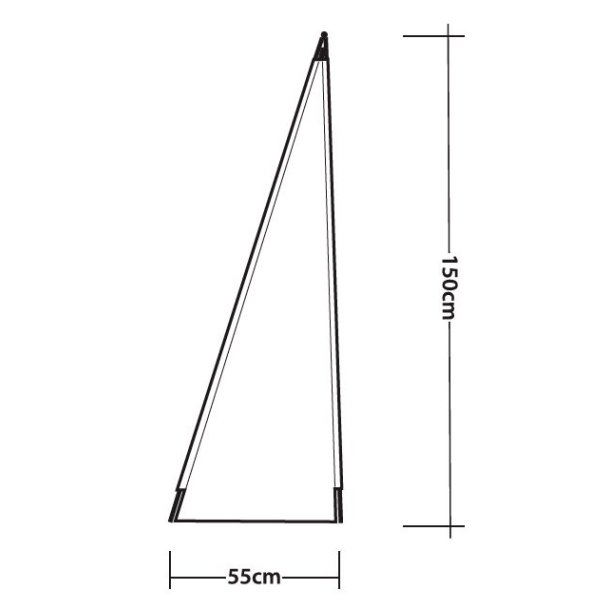 Outwell Ryde Tent Storage Unit Grey