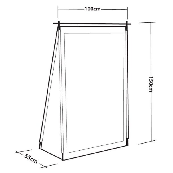 Outwell Ryde Tent Storage Unit Grey
