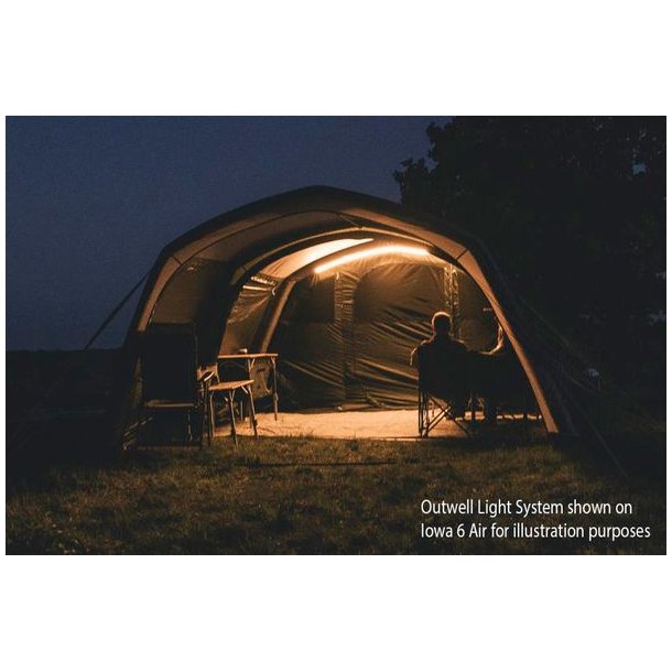Outwell Virginia 5 Air TC 5 Pers. Telt Brown