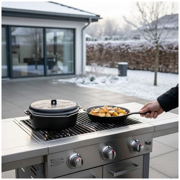 Petromax Essential Dutch Oven FT4.5 Adventure St�bejernsgryde m. Flad Bund