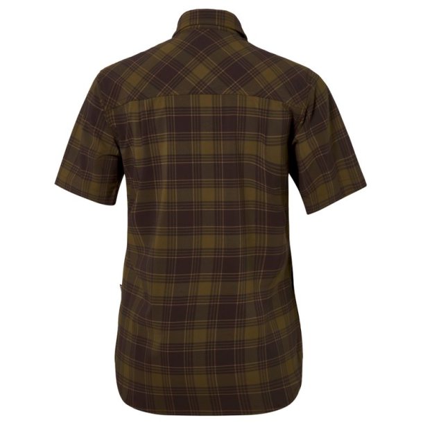 Pinewood Abisko Trekking S/S Shirt W D.Olive/D.Sandstone