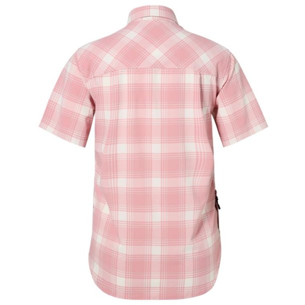 Pinewood Abisko Trekking S/S Shirt W L.Pink/White