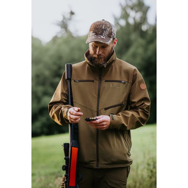 Pinewood Furudal Hunters Hybrid Stretch Jacket Olive Green
