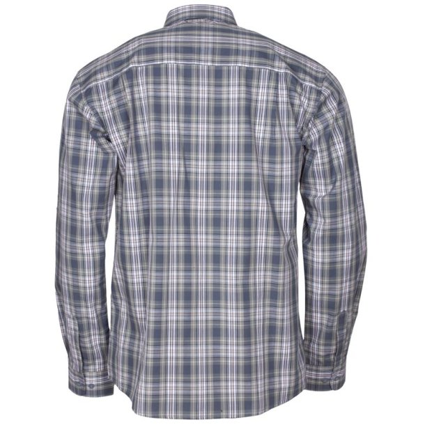 Pinewood Glenn LS Shirt Blue/Grey