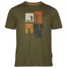 Pinewood Hunting T-Shirt Olive Mel
