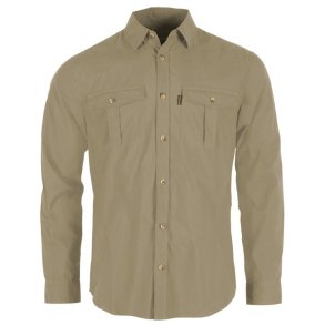 Pinewood InsectSafe Poplin L/S Shirt Sandstone