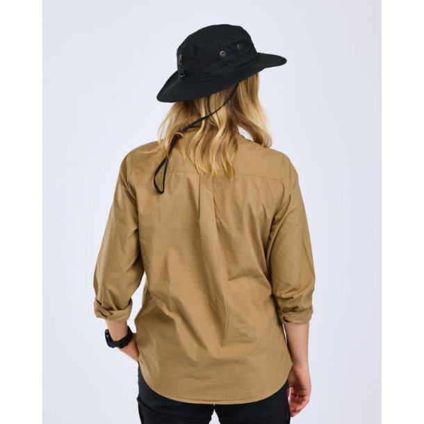 Pinewood InsectSafe Poplin L/S Shirt W Sandstone