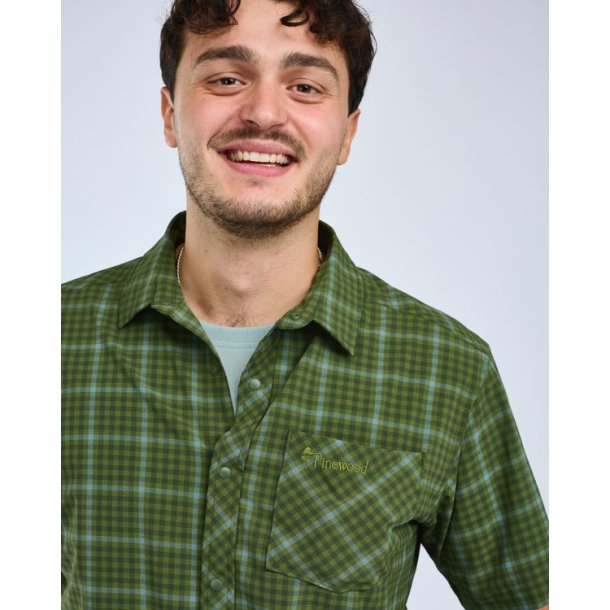 Pinewood Outdoor S/S Shirt Pine Green