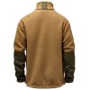 Pinewood Pile Fleece Jacket D.Sand/MossGreen