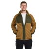 Pinewood Pile Fleece Jacket D.Sand/MossGreen
