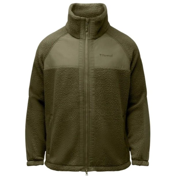 Pinewood Pile Fleece Jacket W Moss Green
