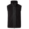 Pinewood Pile Fleece Vest W Black