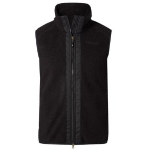 Pinewood Pile Fleece Vest W Black