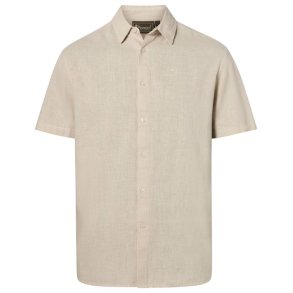 Pinewood V�rnamo Hemp Mix S/S Shirt Linen Beige