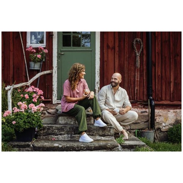 Pinewood V�rnamo Hemp Mix S/S Shirt W Dusty Pink