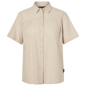 Pinewood V�rnamo Hemp Mix S/S Shirt W Linen Beige