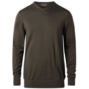 Pinewood V�rnamo Merino Sweater D.Mossgreen