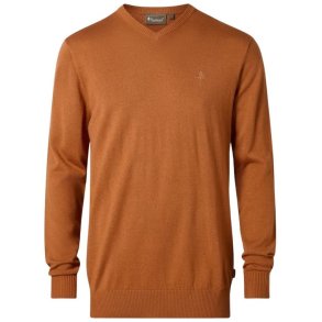 Pinewood V�rnamo Merino Sweater Orange Clay
