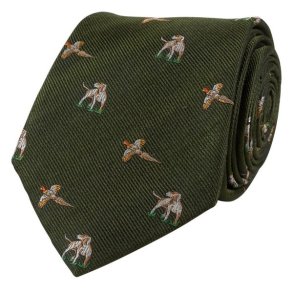 Portia Slips med Fasan og Hund Green