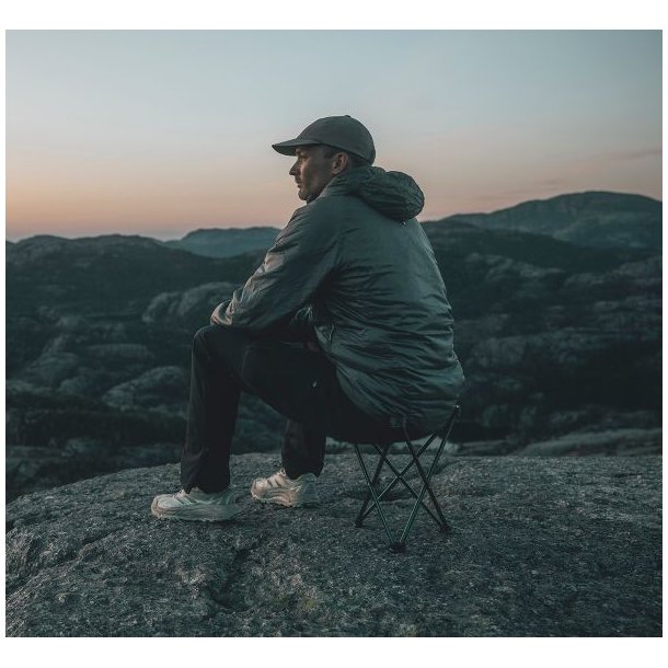 Robens Geographic Glowing Green Stol Black