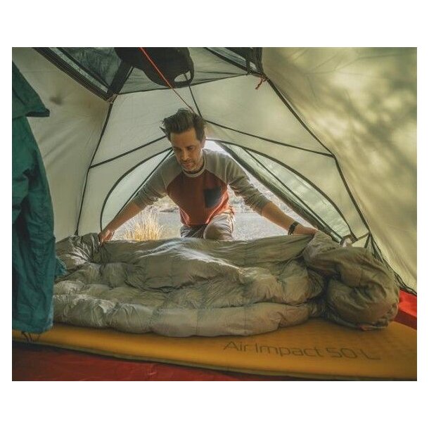 Robens Gully 600 -5�C Regular - Left zipper Sovepose Green