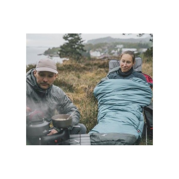 Robens Spire II -4�C - Left zipper Sovepose Ocean Blue