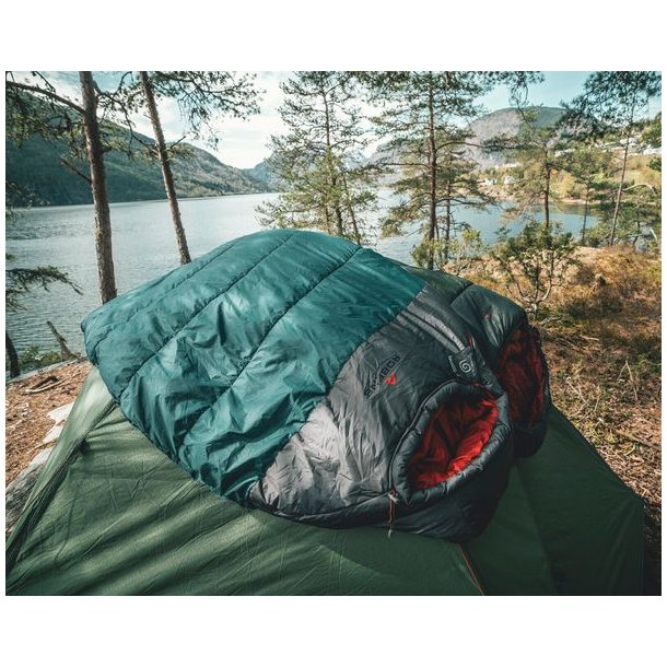 Robens Spire III -9�C - Left zipper Sovepose Ocean Blue