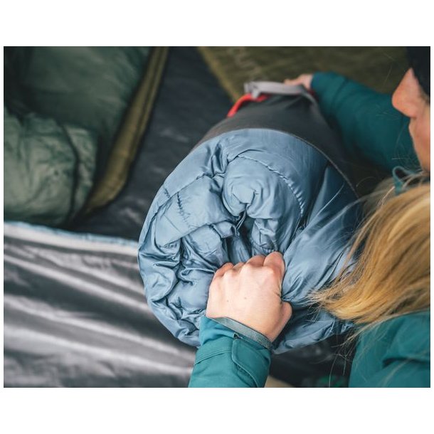 Robens Spire III -9�C - Left zipper Sovepose Ocean Blue